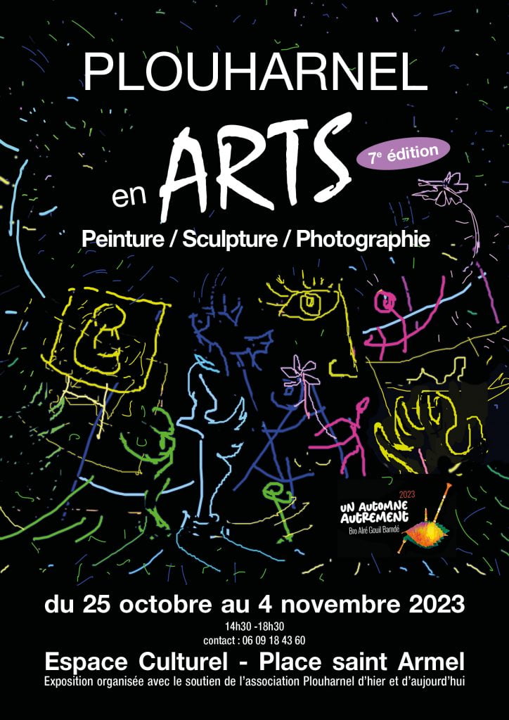 Plouharnel en Arts - Affiche 7ème edition - 2023
