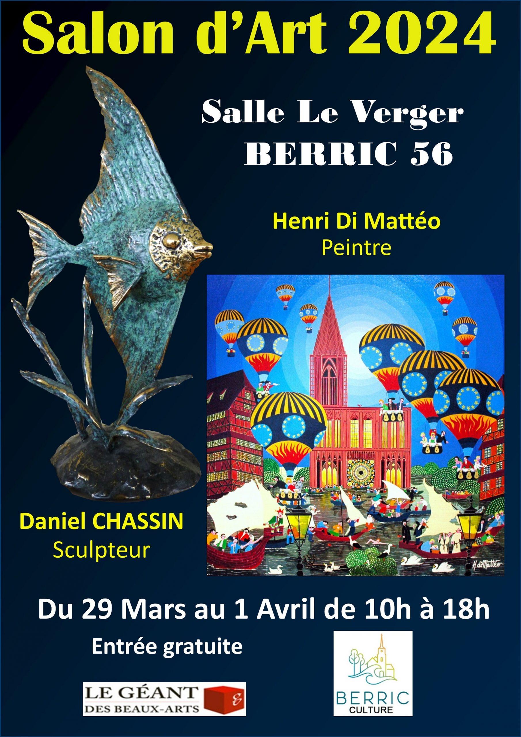Salon d’art du Berric 2024 – Exposition collective